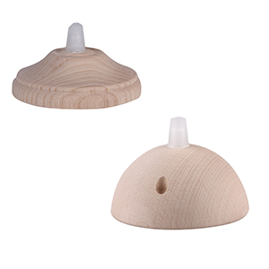 Wooden ceiling roses